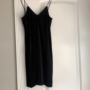 Motel Rocks black slip dress. Size small